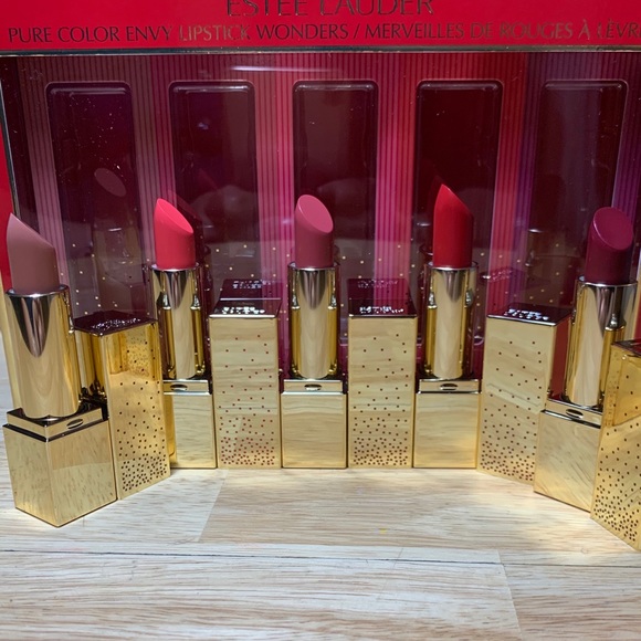 estee lauder 5 lipstick set